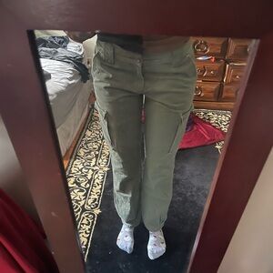 Holister co. Green cargo pants